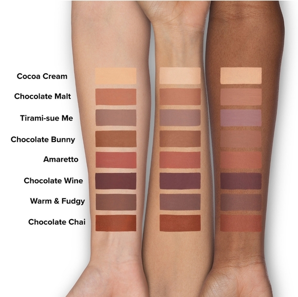 Two Faced Melted Chocolate Eye Shadow (Amaretto) - Picture 2 of 4